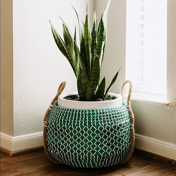 Modern Village Designer Basket (Teal) - Picture 3 of 16